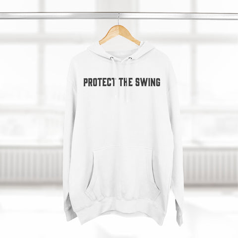 Protect the Swing Pullover Hoodie (Gray/White Variant)