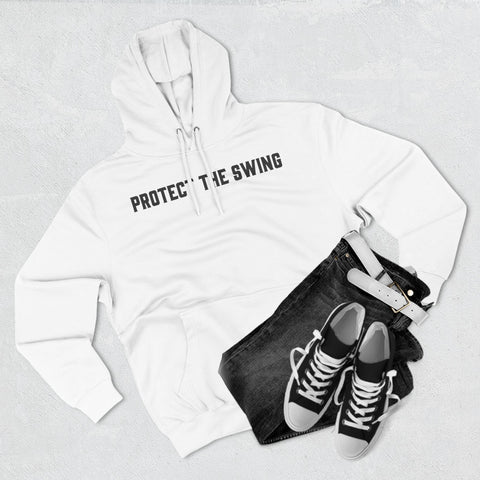 Protect the Swing Pullover Hoodie (Gray/White Variant)