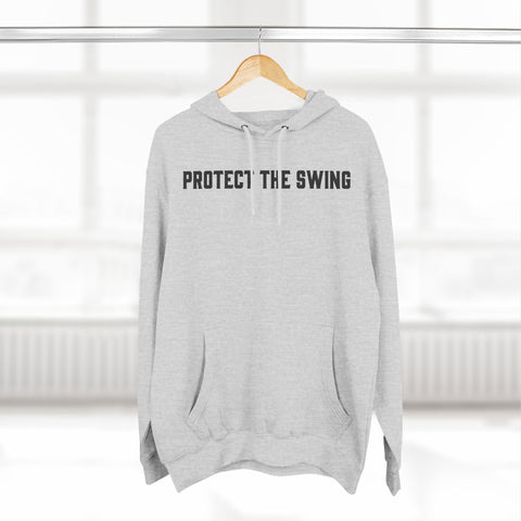 Protect the Swing Pullover Hoodie (Gray/White Variant)