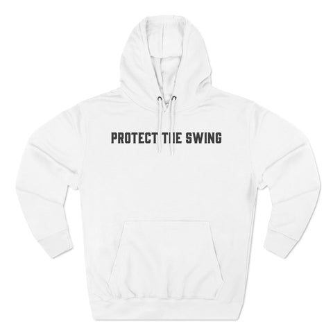 Protect the Swing Pullover Hoodie (Gray/White Variant)