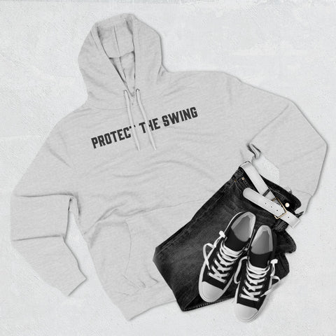 Protect the Swing Pullover Hoodie (Gray/White Variant)